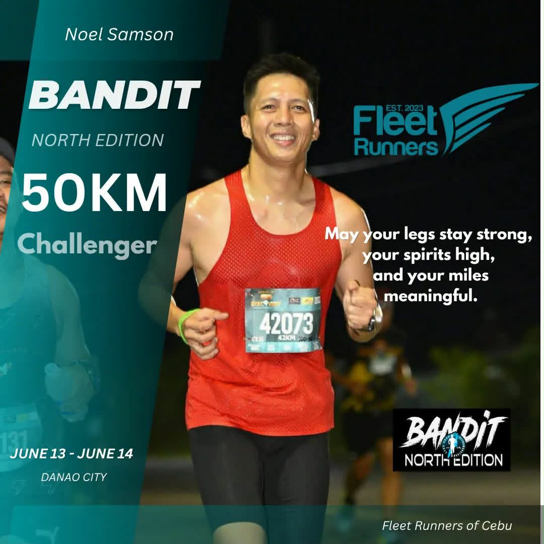 Noel Fleet Runners of Cebu MVP shirt designer